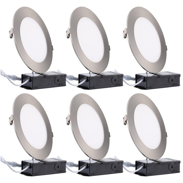 TORCHSTAR Elite 6" Ultra Slim Remodel LED Canless Recessed Lighting Kit